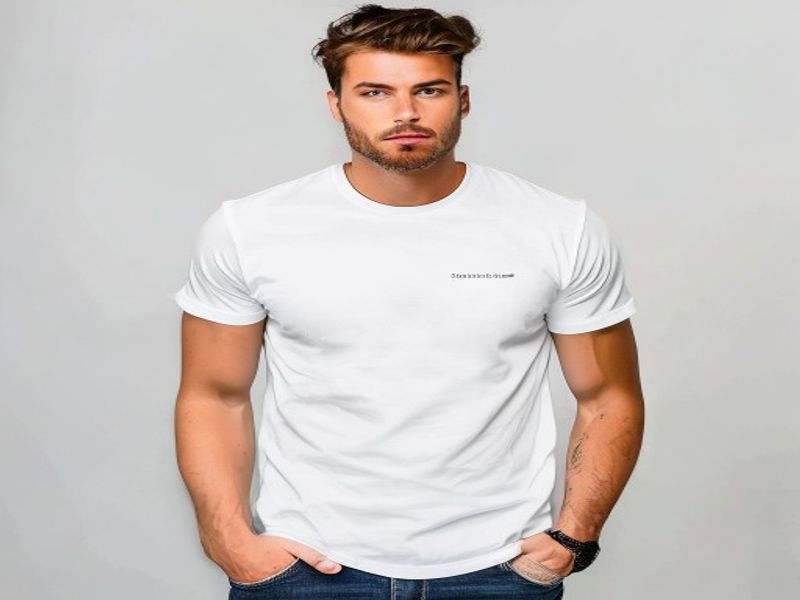 Jack & Jones Hombre camiseta de algodón Logo CLASSICS