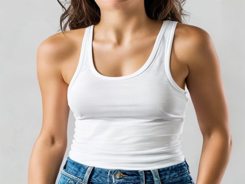 Tommy Hilfiger Camiseta de Tirantes Mujer