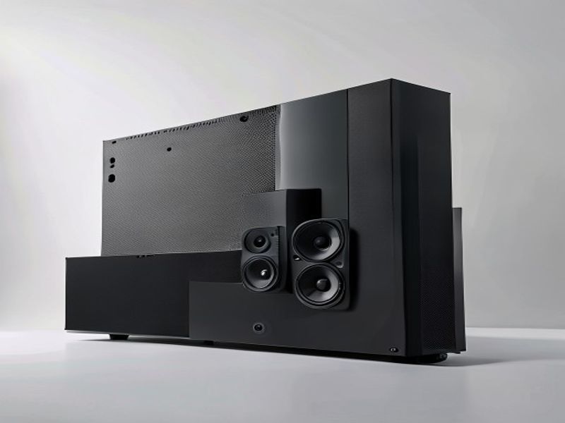 Barra de sonido Samsung HW-B650F con subwoofer inalámbrico