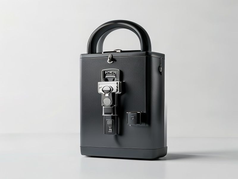 Caja de seguridad para llaves de jardín