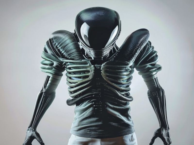 Camiseta Retro de la Película Alien
