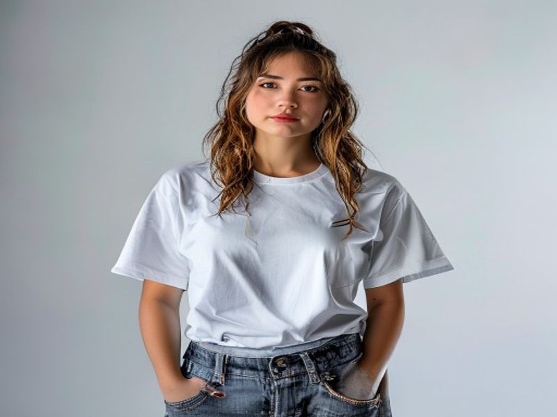 Camisetas informales de manga larga para mujer