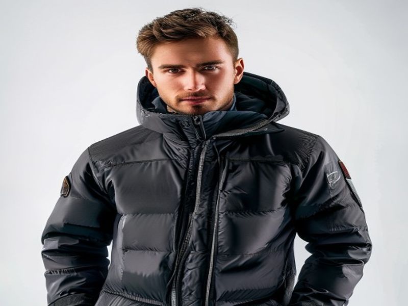 Chaleco cálido impermeable para hombre