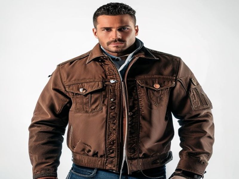 Chaqueta vaquera para hombre