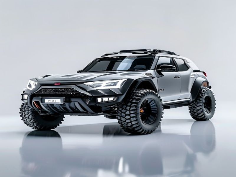 Coche RC Todoterreno a Escala 1:64