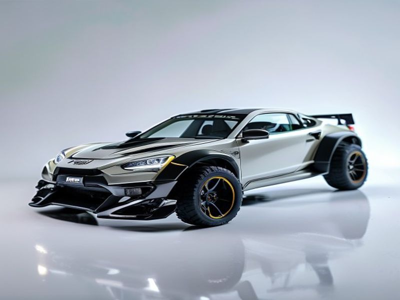 Coche RC de Drift a Escala 1/43
