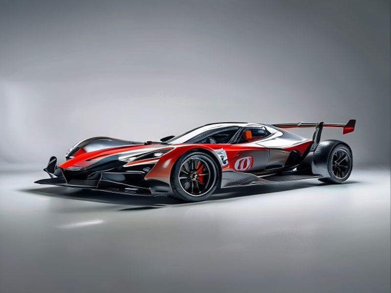 Coche de carreras RC de alta velocidad