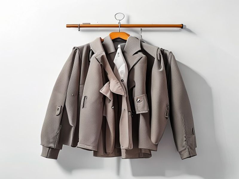 Colgador Plegable de Ropa con 32 Clips y 8 para Calcetines/Interior