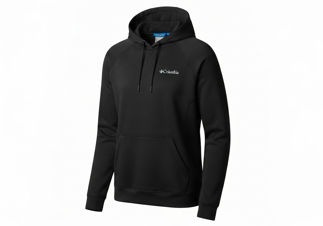 Columbia Klamath Range Sudadera Polar Hombre Negro