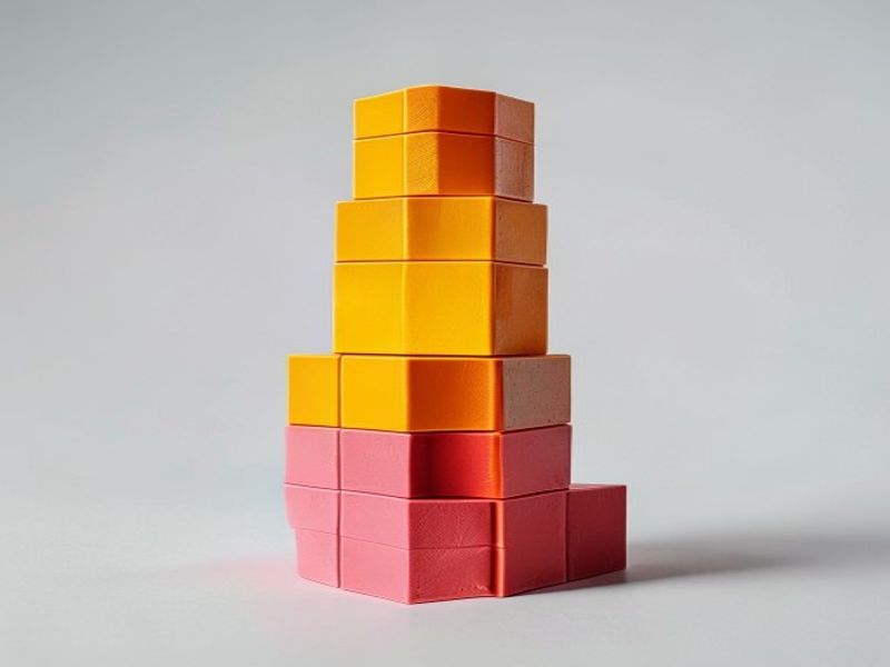 Figura de Bloques de Construcción de 28 cm 4580 piezas