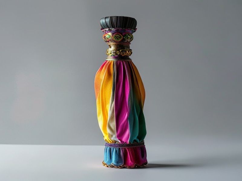 Gargantilla Vintage Elástica Multicolor