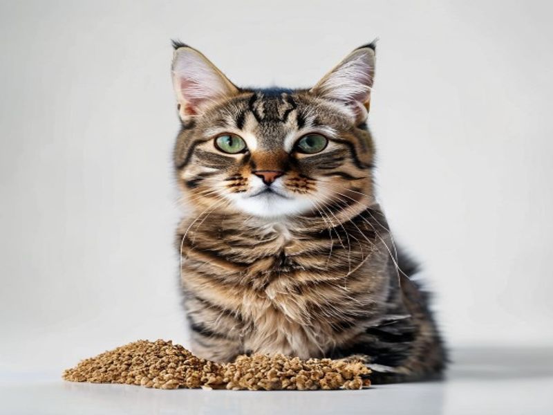 Go Natural Arena Aglomerante para Gatos de Cascara de Guisante Sin Aroma