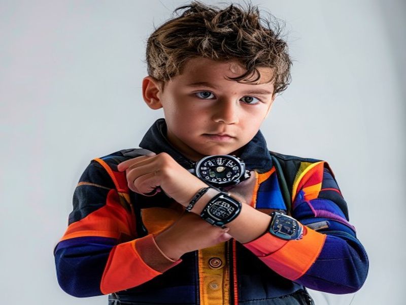 Kids Licensing Reloj Digital LED Niño My Hero Academia Azul