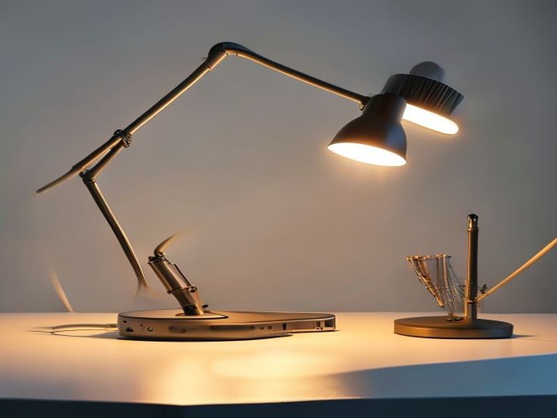 Lámpara LED de Escritorio Retro para Decoración de Carga