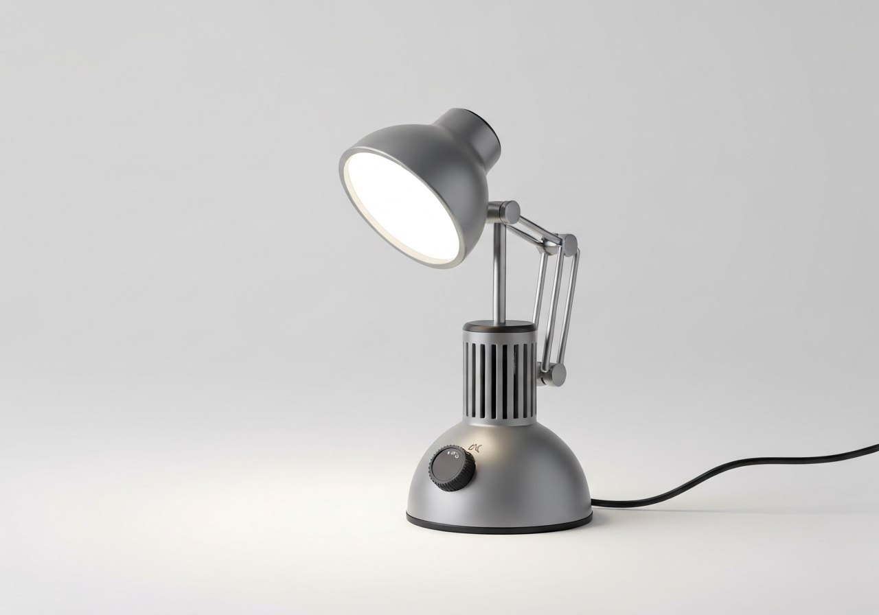 Lámpara LED de escritorio retro para camping