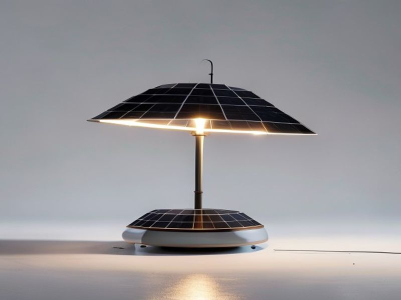 Lámpara solar AdalyRoma flotante