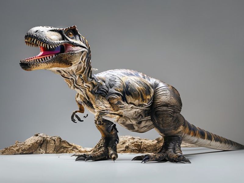 Luz nocturna de dinosaurio