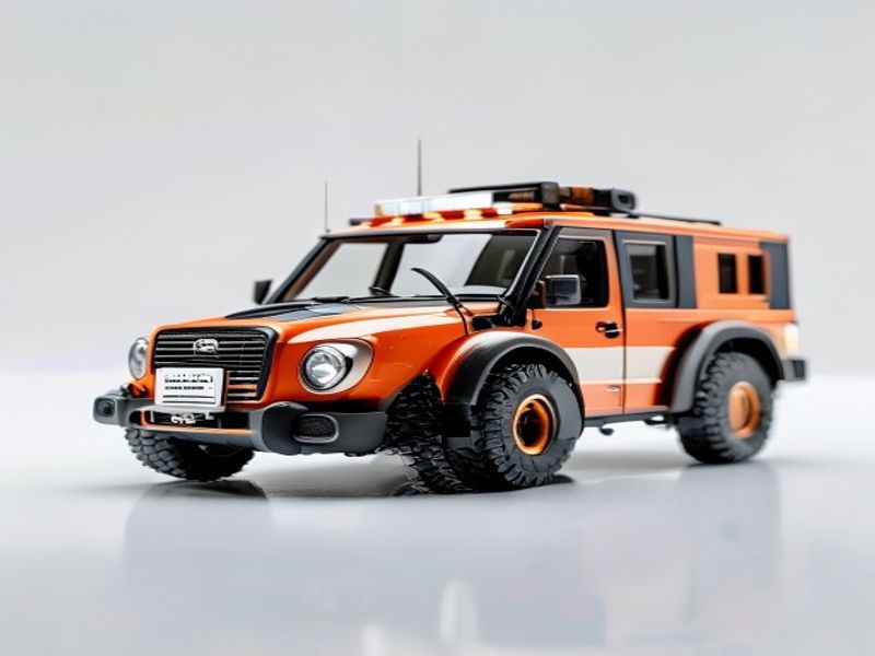 Mini Vehículo de Emergencia 1:32