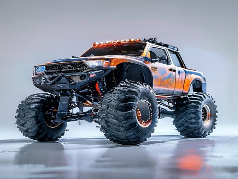 Monster Truck RC 4x4 de alta velocidad