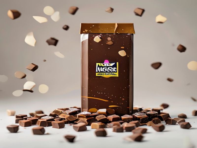 NESTLÉ KITKAT casa de chocolate con leche NAVIDAD paquete 461g