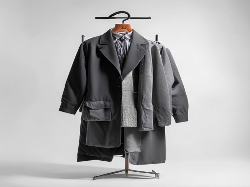 Organizador de ropa grueso para armario