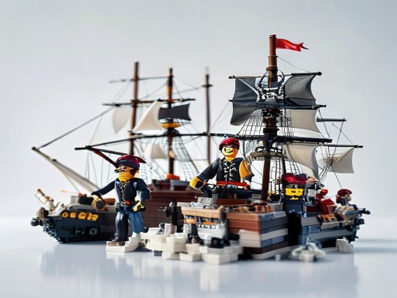 PLAYMOBIL Piratas 71533, Kit de Montaje de Figuras Personalizadas para Niños a Partir de 5 Años