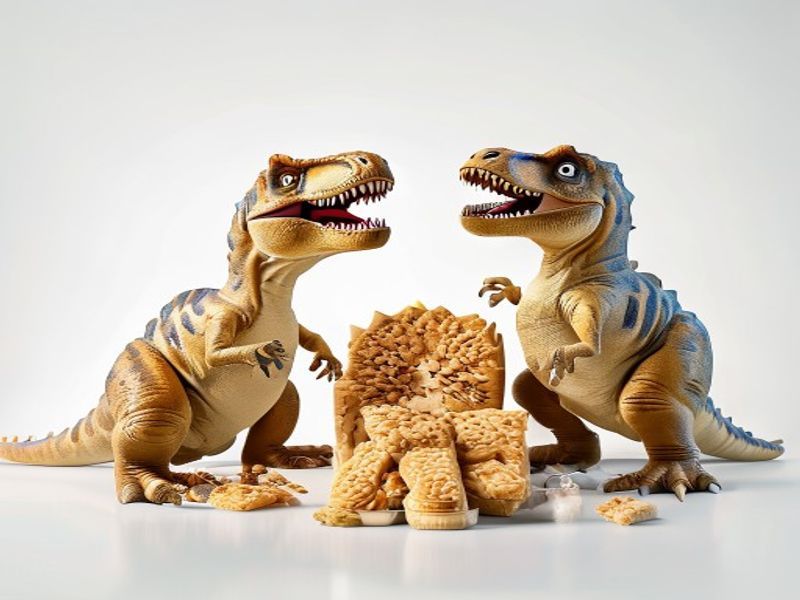Pack 3 Packart Dinosaurus Galletas de Cereales 0%