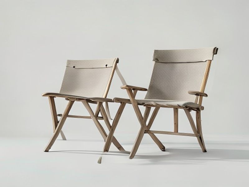 Pack de 2 sillas de playa plegables