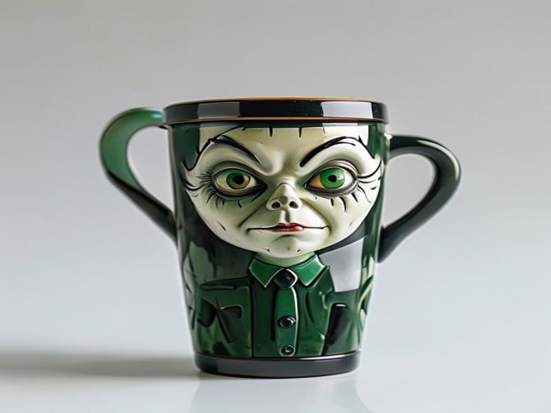 Paladone Beetlejuice Taza con Forma de Cara Cerámica