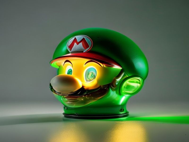 Paladone Super Mario Lámpara Caparazón Verde LED