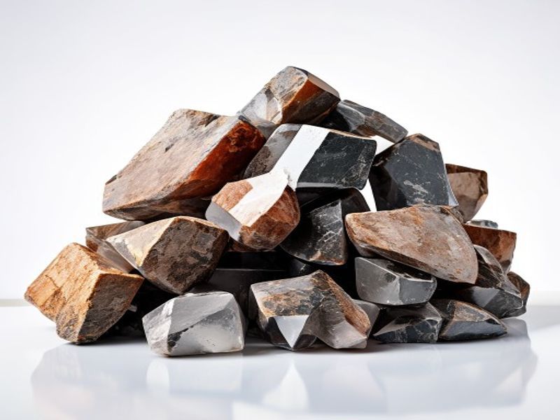 Piedras de vidrio triturado para manualidades