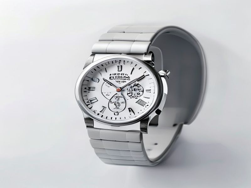 Reloj Digital Niño Real Madrid Correa Silicona Blanco
