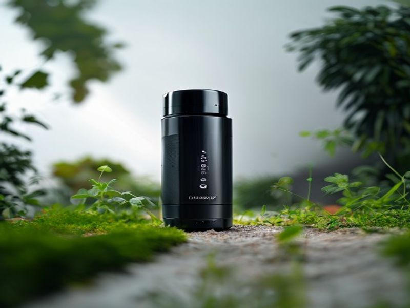 Repelente ultrasónico solar para jardín