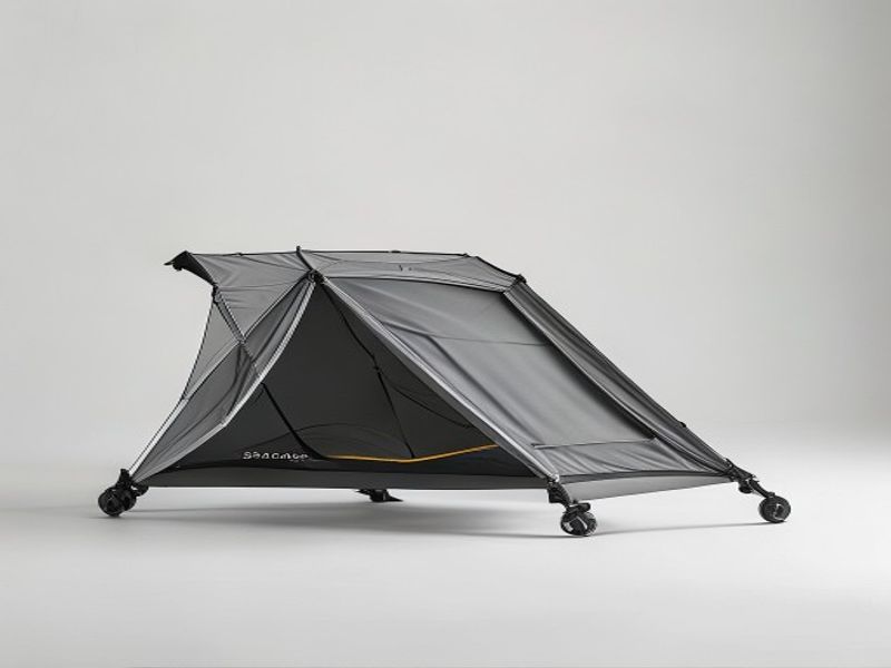 Silla de Camping Aktive Gris 45x45x90cm