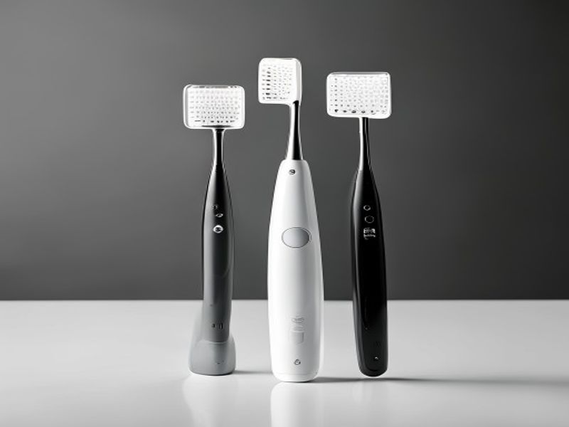 Soporte para cepillos de dientes electrónico