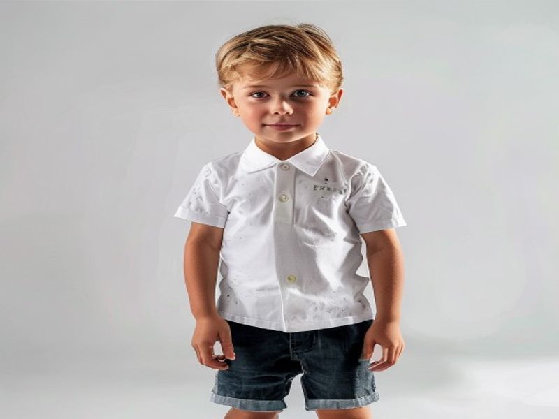 Tommy Hilfiger Camiseta de Manga Corta Infantil Unisex Essential tee con Cuello Redondo