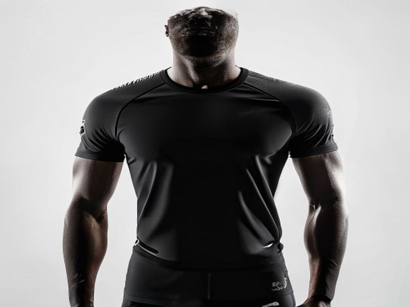 Under Armour Camiseta Deportiva para Hombre Negro