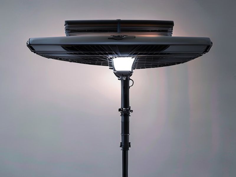 Ventilador de techo WOOX + luz LED 30W