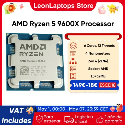 AMD-procesador Ryzen 5 9600X Original