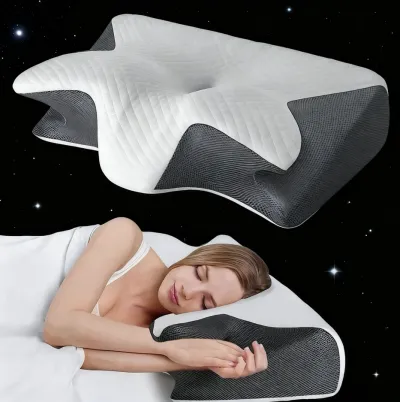 Almohada Ergonómica Cuello Lateral