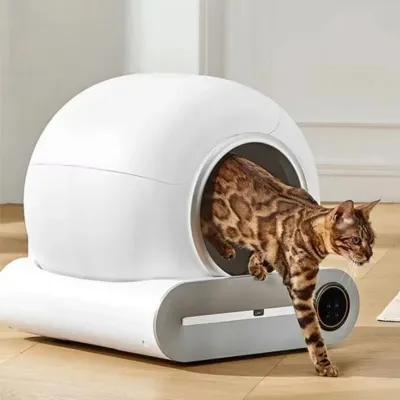 Caja de Arena Inteligente Automática para Gatos