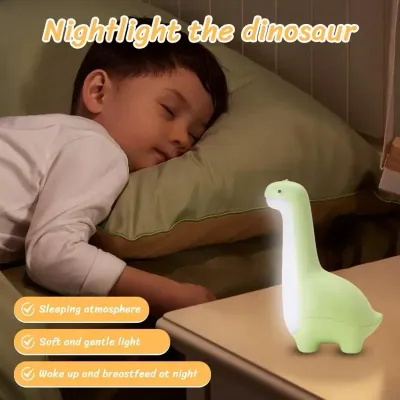 Luz nocturna de dinosaurio