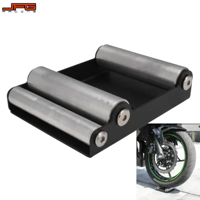 Soporte limpieza neumáticos motocicleta