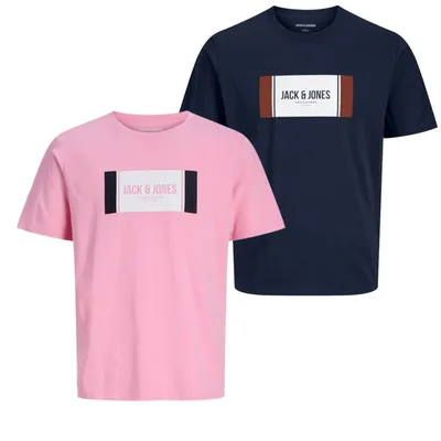 Pack 2 Camisetas Algodón Jack & Jones JJHAYATO