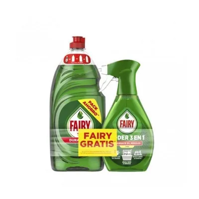 Detergente Fairy Ultra Vajillas 1015ml y Fairy Poder 3 en 1