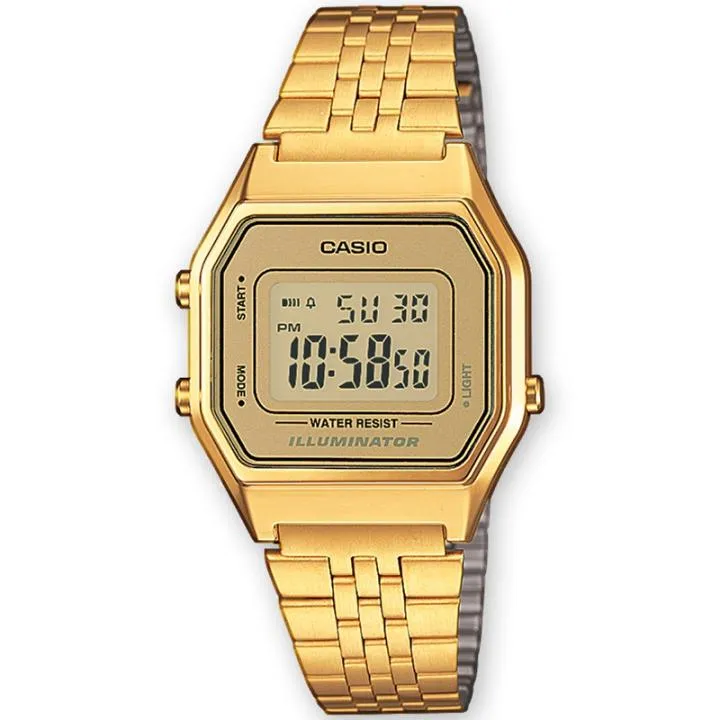 Casio Collection Retro LA680WGA-9DF Reloj Digital para Mujer