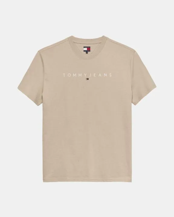 TOMMY HILFIGER DM0DM20744ABY Camisetas Manga corta Hombre Arena