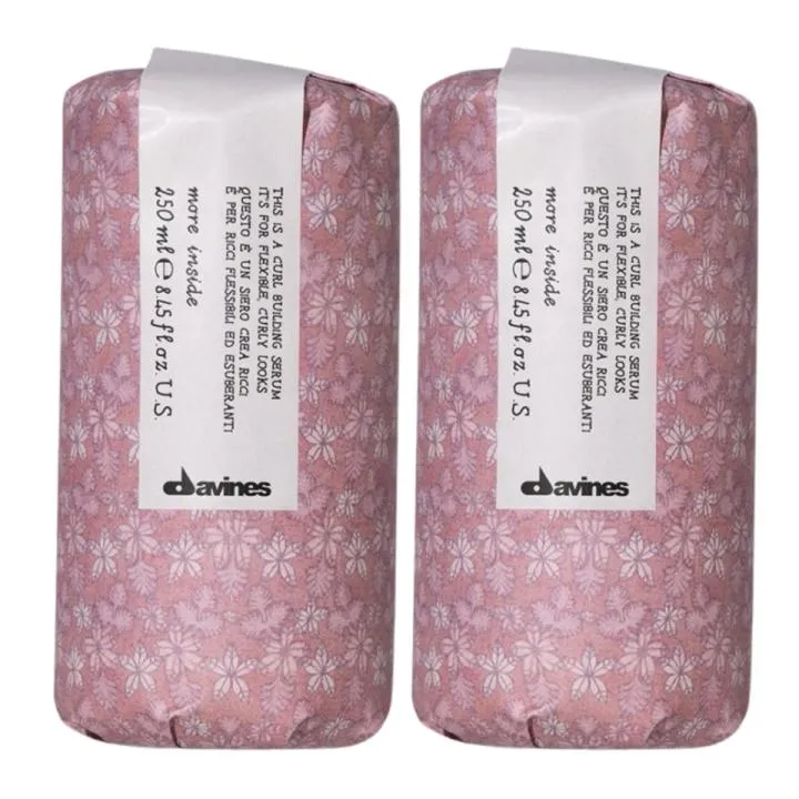 Pack x2 Davines More Inside Curl Building Serum 250ml - Definición y Control de Rizos