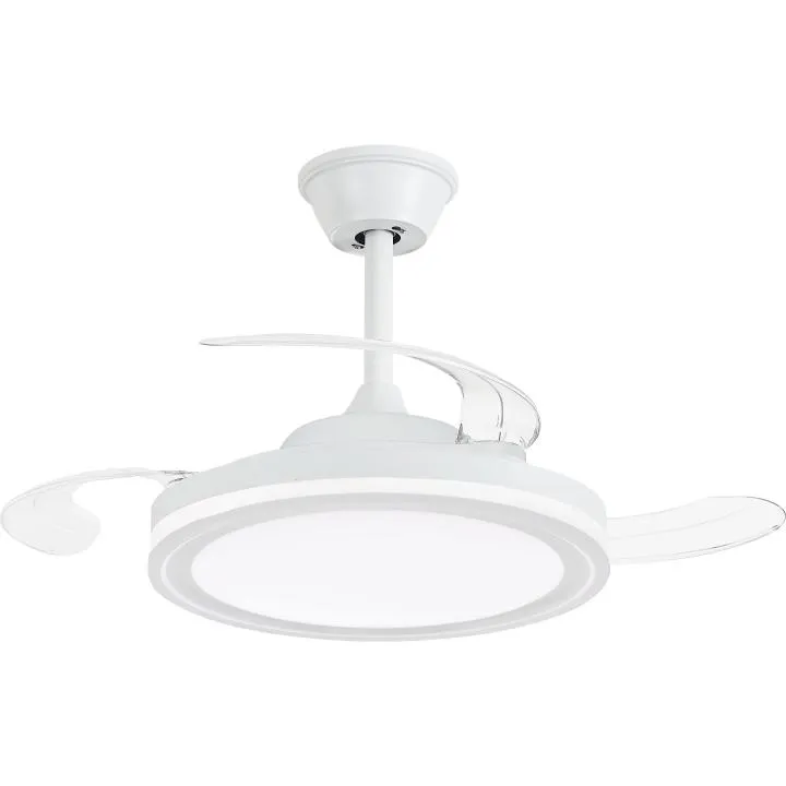 NARVI Ventilador de techo Jamaica 8941 WH