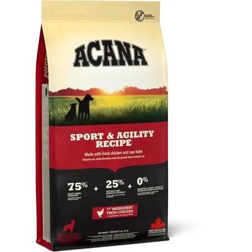 Acana Pienso Sport & Agility para Perros de Pollo - 17 Kg